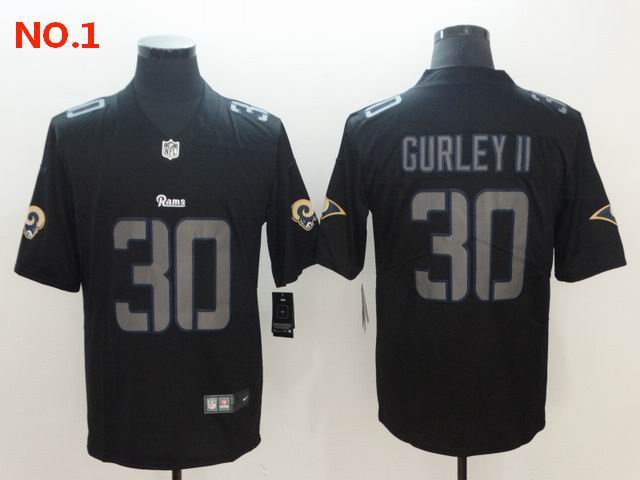 Men's Los Angeles Rams #30 Todd Gurley Jerseys-7